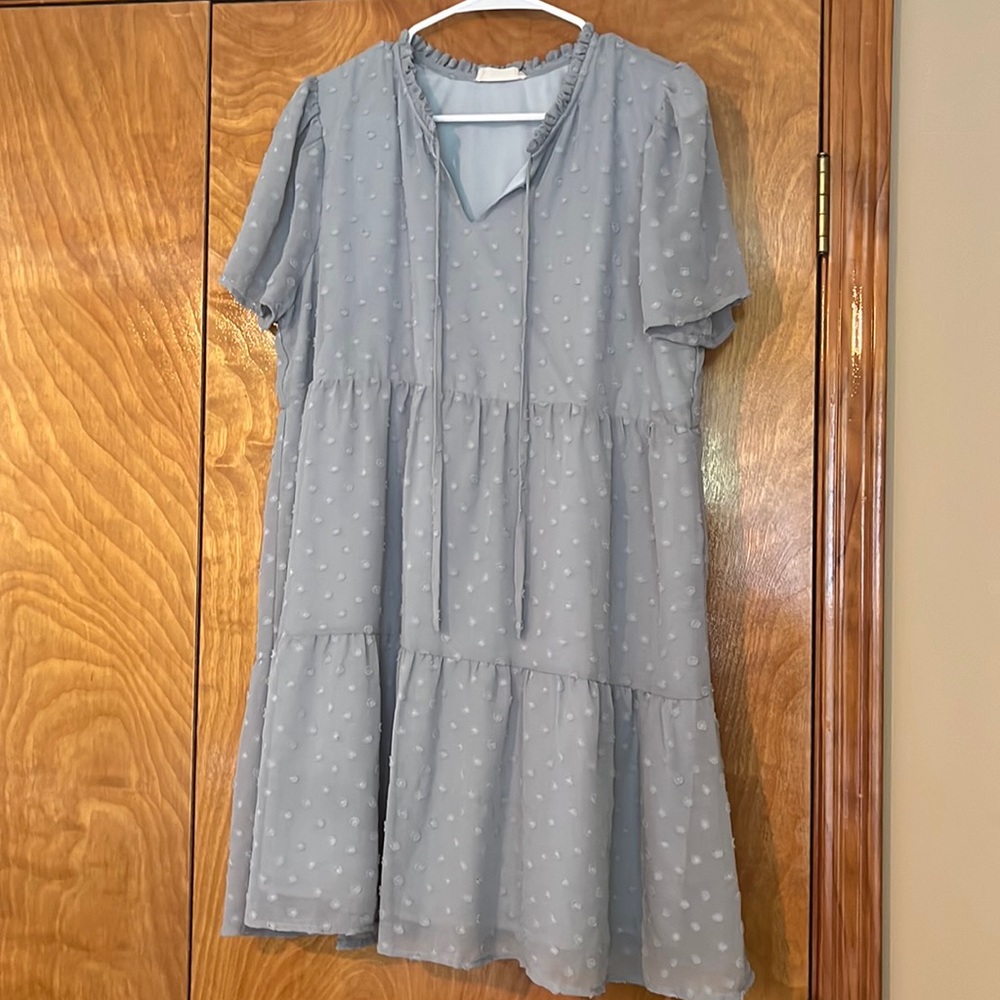 Altar’d State baby blue dress